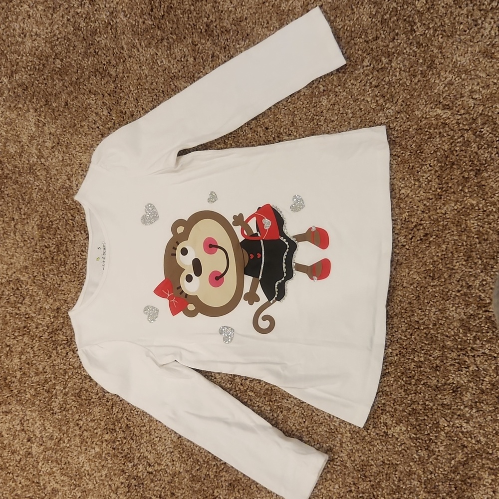 Jumping Beans Girls long sleeve shirt, size 5